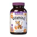Bluebonnet Nutrition Rainforest Animalz C vitamīna Dzīvnieku forma Košļājamās tabletes, 250mg C vitamīna, bez sojas, bez lipekļa, košera Sertificēts, bez piena piedevas, vegans, 90 tabletes, 45 Pasniedzieni, oranžais Flavors
