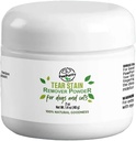 PawPurity Tear Stain Remoper Pulveris suņiem un kaķiem - 2 oz         , Maigi izturas pret iekrāsošanās iemesls   , 100% Dabas , Drošs , saglabā Pet Acu zona tīru un sausu , , Uzticama izvēle mājdzīvnieku īpašniekiem