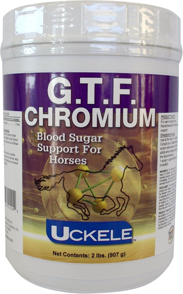 Uckele G.T.F. Hroma Zirgu papildinājums - Zirgu vitamīnu un minerālvielu papildinājums - 2 mārciņas (lb)