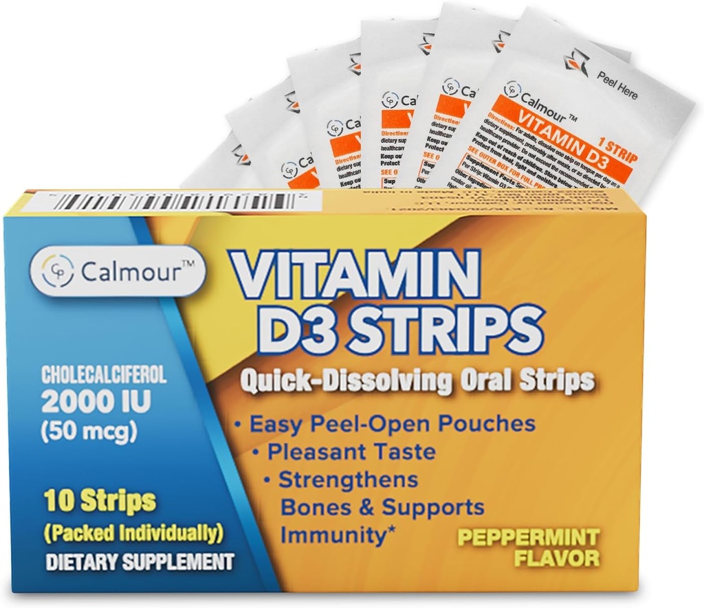 D3 vitamīns Strips 10 Pack