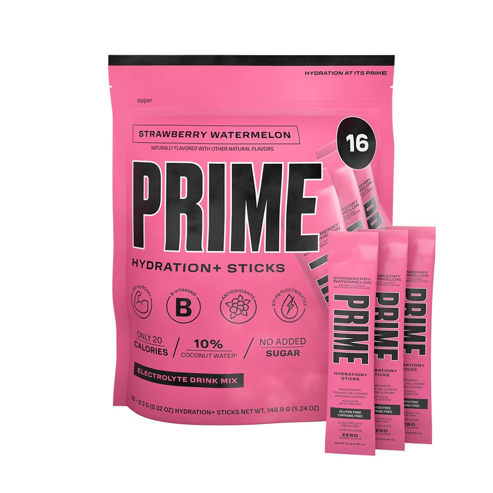 PRIME HYDRATION+ Sticks Strawberry Arcomelon 