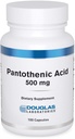 Douglas Laboratories Pantothenic Acid 500 mg ) Vitamīns B5, lai atbalstītu šūnu enerģijas ražošanu un vielmaiņu * - 100 kapsulas