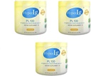 PL-100 olu proteīna pulveris, hiperimūnās olu piedevas, 140g - imūnā Boost, gremošanas veselība, locītavu kopšana, enerģija un muskuļu spēks, bez lipekļa 3 kanniņas