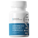 Advanced Bionutritionals Advanced Memory Formula, Smadzeņu pastiprinātājs Papildinājums Atmiņas un Fokusa, Acetylcholine, Alpha-GPC, NeuroFactor, ražots ASV, 60 tabletes