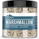 Earthborn Elements Marshmallow Root 200 kapsulas, tīras un neatšķaidītas, bez piedevām