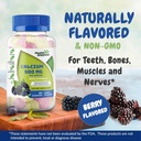 Calcium 500mg ar vitamīnu D3 1000 SV Gumijas ; Ikdienas uztura papildinājums ; Kaulu stiprums, augšana, Zobi; pieaugušajiem; pusaudžiem; bērniem;