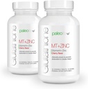 PaleoLife Premium Glutatione + Piena šīte + cinks - 60 košļājamās tabletes, Ķiršu Flavor (2- Iepakojums)