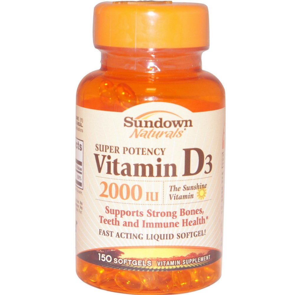 D- 2000 Iu Softgels, 150 sn