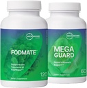 Microbiome Labs Gremošanas atbalsts Bundle - FODMATE Gremošanas enzīmi un MegaGuard Gremošanas atbalsts ar ingveru un DGL (2 produkti)