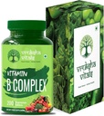 B vitamīna komplekss 100% RDA - 200 tabletes/kapsulas - B vitamīnu papildinājums (B1, B2, B3, B5, B6, B7, B9, B12), Zaļais