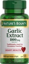 Dabas Bounty ķiploku ekstrakts, augu papildinājums, atbalsta asinsrites funkcija, 1000mg, 100 Rapid Release Softgels