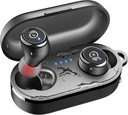 TOZO T10 bezvadu austiņas Bluetooth 5. 3 Austiņas, App Pielāgot EQ, Ergonomic Design, 55H Playtime, Wireless Charging Case, IPX8 Waterproof Sound in-Ear Headset, 2025 Jaunā versija