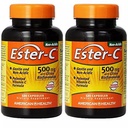 Estera-C 500 mg ar Citrus Bioflavonoids 120+120 Bezmaksas Amerikas Veselības produkti 1