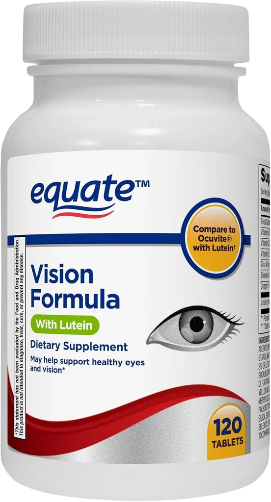 jogi Vision Formula ar Lutein tabletēm Diētiskā papildinājums,1 tabletes dienā 120 Skaits