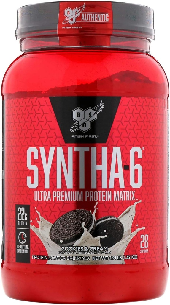 BSN Syntha-6, Cookies un Cream, 2.91 lb