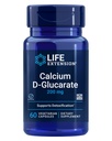 Life Extension Kalcija D-glikarāts, 200 mg - Atbalsta Detoksikācija, Palīdz Piesārņot Nevēlami savienojumi – Bez lipekļa, bez GMO, veģetārietis – 60 kapsulas