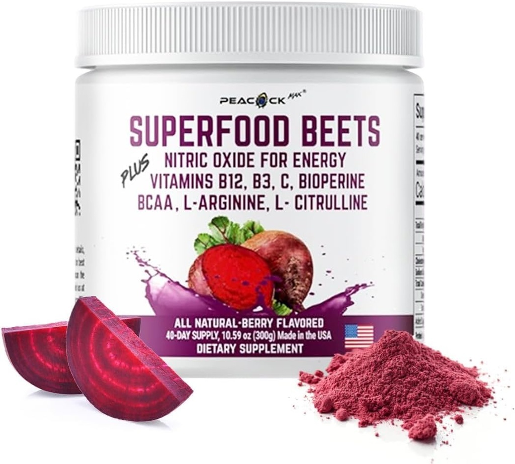 Superfood Bišu pulveris, 10.59oz 40 Kalpojumi - Bišu pulveris Organisks Bišu saknes Blend ar zaļo tēju un ogulāju, ne-GMO, augu izcelsmes dzērienu maisījums