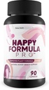 Laimīgu Formula Pro - mūsu labākais laimīgs tabletes vitamīnu D Mood atbalsta papildinājums - Happy papildinājumi dabas Mood atbalsta papildinājumi sievietēm, Mood atbalsta papildinājumi vīriešiem - pēcdzemdību Mood atbalsts
