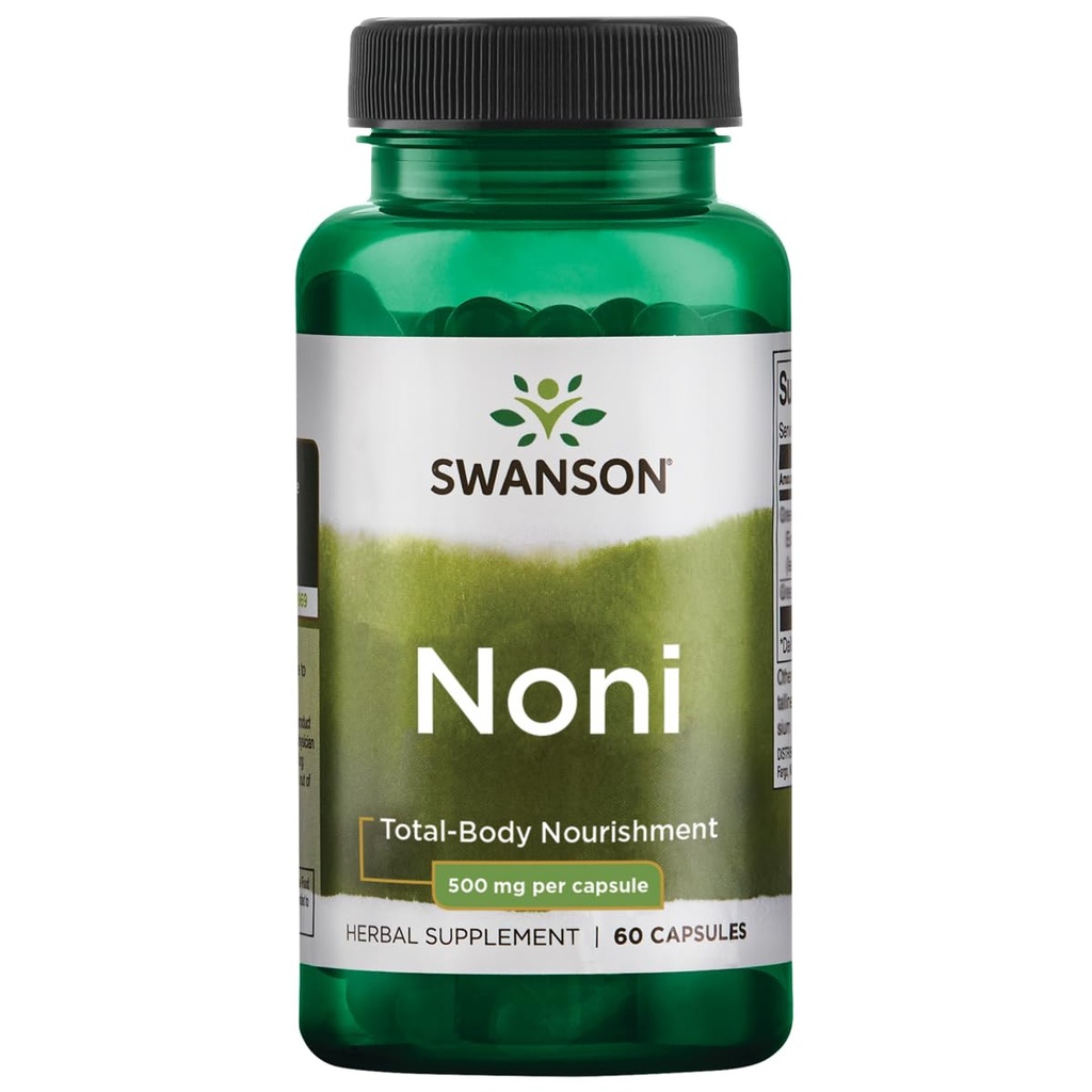 Swanson Noni 500 Milligrams 60 kapsulas
