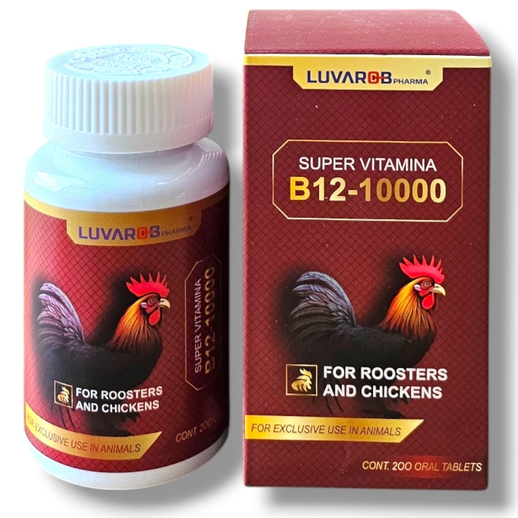 B-12 200 tabletes putniem