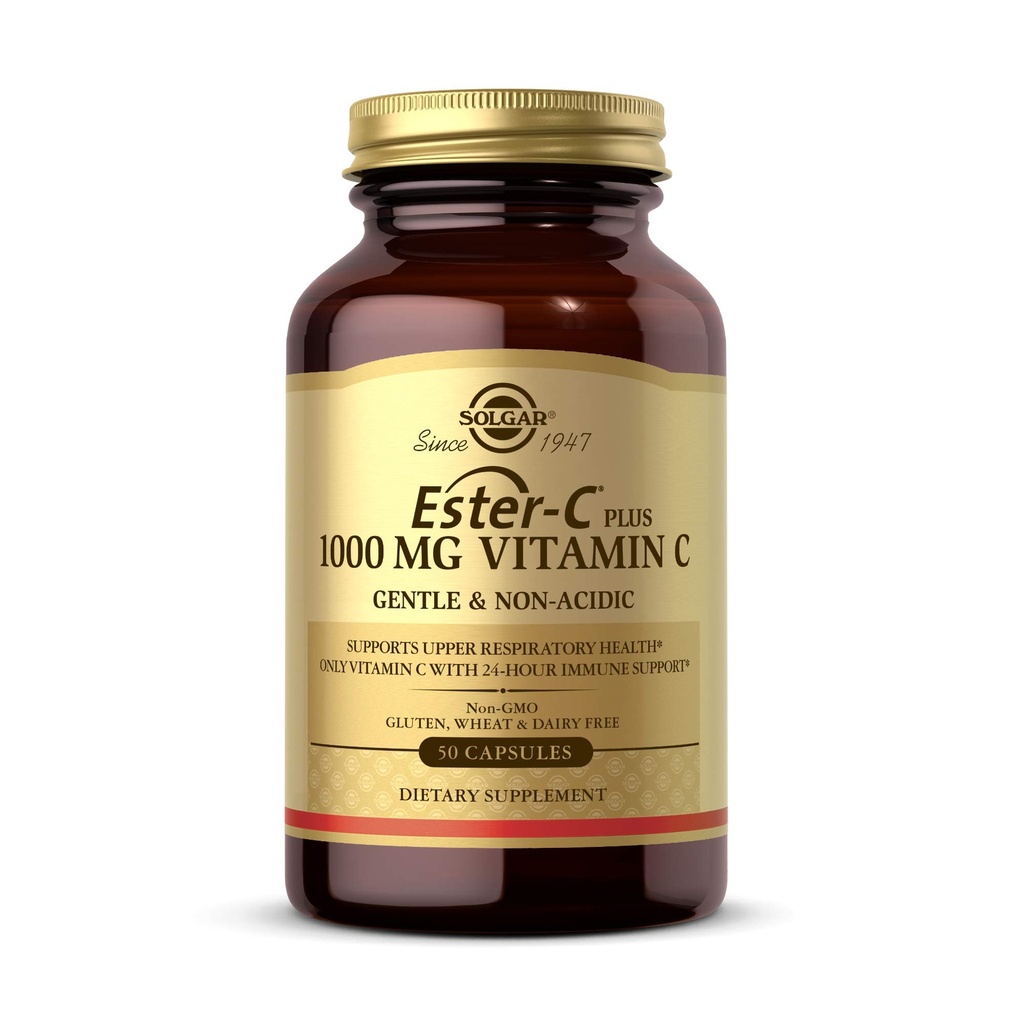 Solgar Ester-C Plus 1000 mg C vitamīna 50 kapsulas