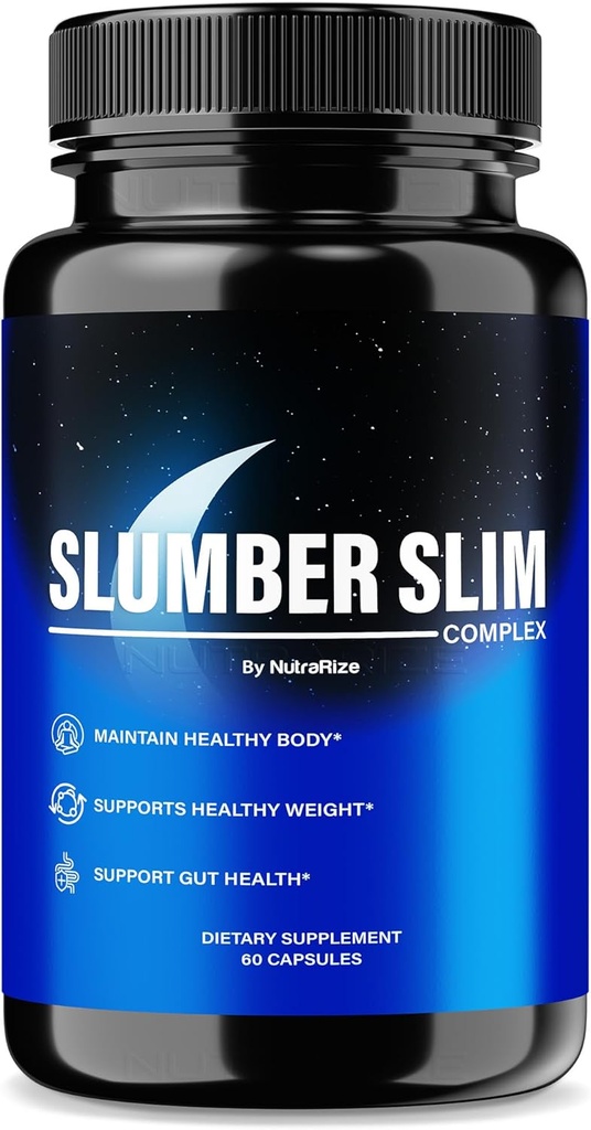 Slomber Slim svara zudums, Official SlomberSlim Complex Formula, Visas dabas tabletes, lai atbalstītu fitnesa un vispārējo labsajūtu, Premium Keto kapsulas, Slomber Slim Atsauksmes (60 kapsulas)
