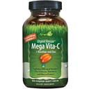 Irwin Naturals Steidzami Rescue Mega Vita-C - 60 Šķidrie softgeli - 1000 mg C vitamīna - Imūnsupport Papildinājums ar rozehipiem un cinku