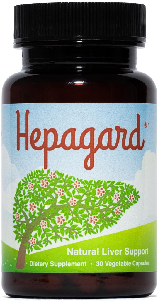 Hepagard - Dabas aknu atbalsta papildinājums ar N-Acetyl Cysteine (NAC) - Non-GMO, Vegan, Gluten-Free