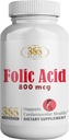 365 Veselības Folijskābe 800mkg (0,8mg) Vitamīnu B9-365 tabletes Es atbalstu sirds un asinsvadu, Essential Prenatal un postnatal Vitamīnu, Ne-GMO un Vegan