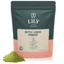 LILY NO VALLEY Nattle Leaf pulveris - maigi žāvēts un zeme - 100% dabas stīgu Nattle - Ideāls papildinājums Receptēm - Vegan & Gluten-free - iepakots Reselable Pouch (8oz, 226g)