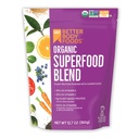BetterBody Foods Organic Superfood Pulveris ar olbaltumvielām, vitamīniem C, E un B12 (12,7 oz.)