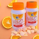 C vitamīns un Askorbīnskābe 1000mg, Cheawable ādas balstiem un veselīgas imūnās sistēmas –60tablets