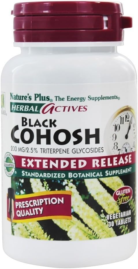 Dabu saturošas Plus Black Cohosh E/R 200 mg tabletes, 30 tabletes