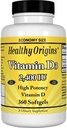 Veselīgas izcelsmes vitamīns D3, 2400iu, 360 Sgel