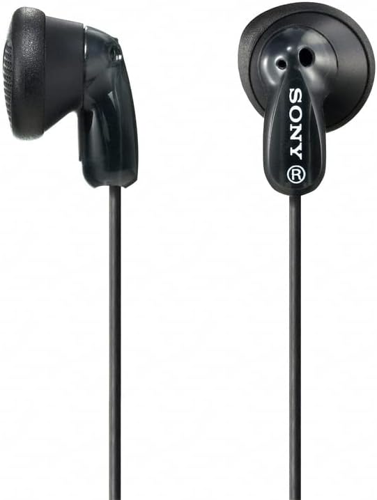 Sony MDRE9LP/BLK Ausu pumpuri, melni