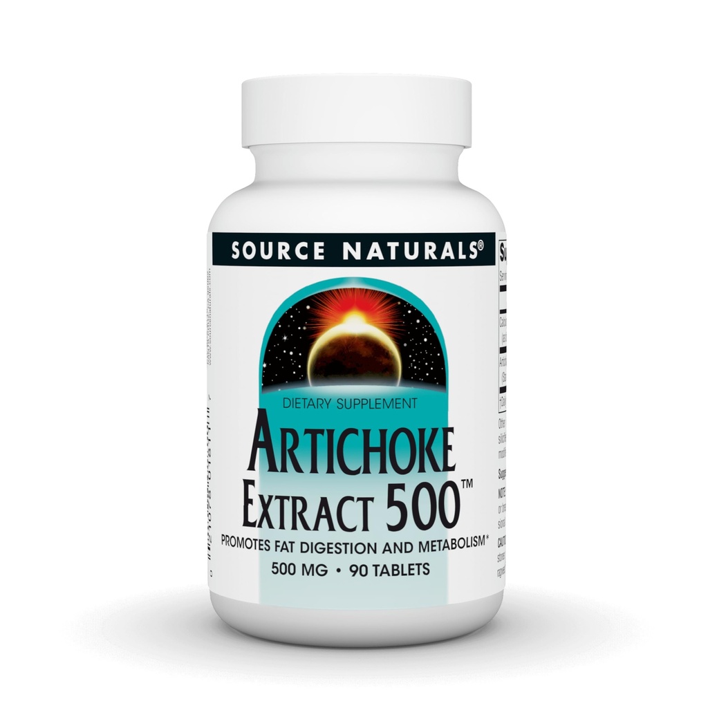Avots Naturals Artichoke ekstrakts 500mg, 90 tabletes