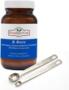 Pārtikas produkti Gut Bifidobacterium Breve Probiotic Pulveris 300 miljardu cfu's - Ražots ASV - Nav piedevas - Gremošanas & Imūnsupport - Augsta potence B. Breve 30 Grams (1,05 Oz)