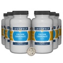 Kalcija karbonāts / 3 mārciņas / 6 pudeles / 97.55% Pure Food Grade/Fine Powder