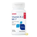 GNC K-2 vitamīns 100mcg, atbalsta kaulu veidošanas procesu, 60 softgeli