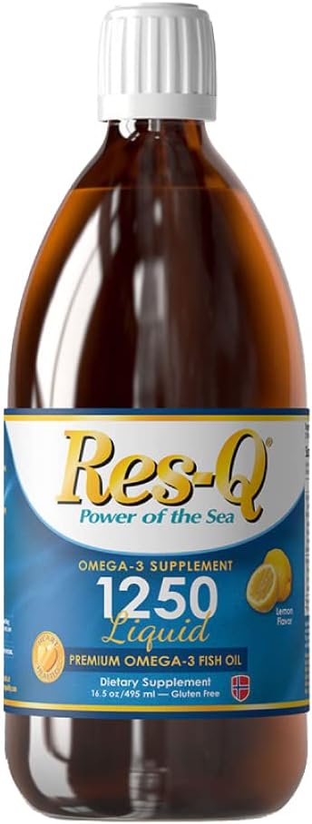Res-Q 1250 Omega-3 zivju eļļas šķidrums