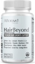 HairBeyond Advanced Matu augšanas formula Uzlabo Follicle & Scalp Strength spēcīgāku izaugsmi, matu izkrišana aizsardzība, vitamīns A, C, E, B Complex Saw Palmetto Silica Cinka kalcija niacīns Tiamin Biotīns