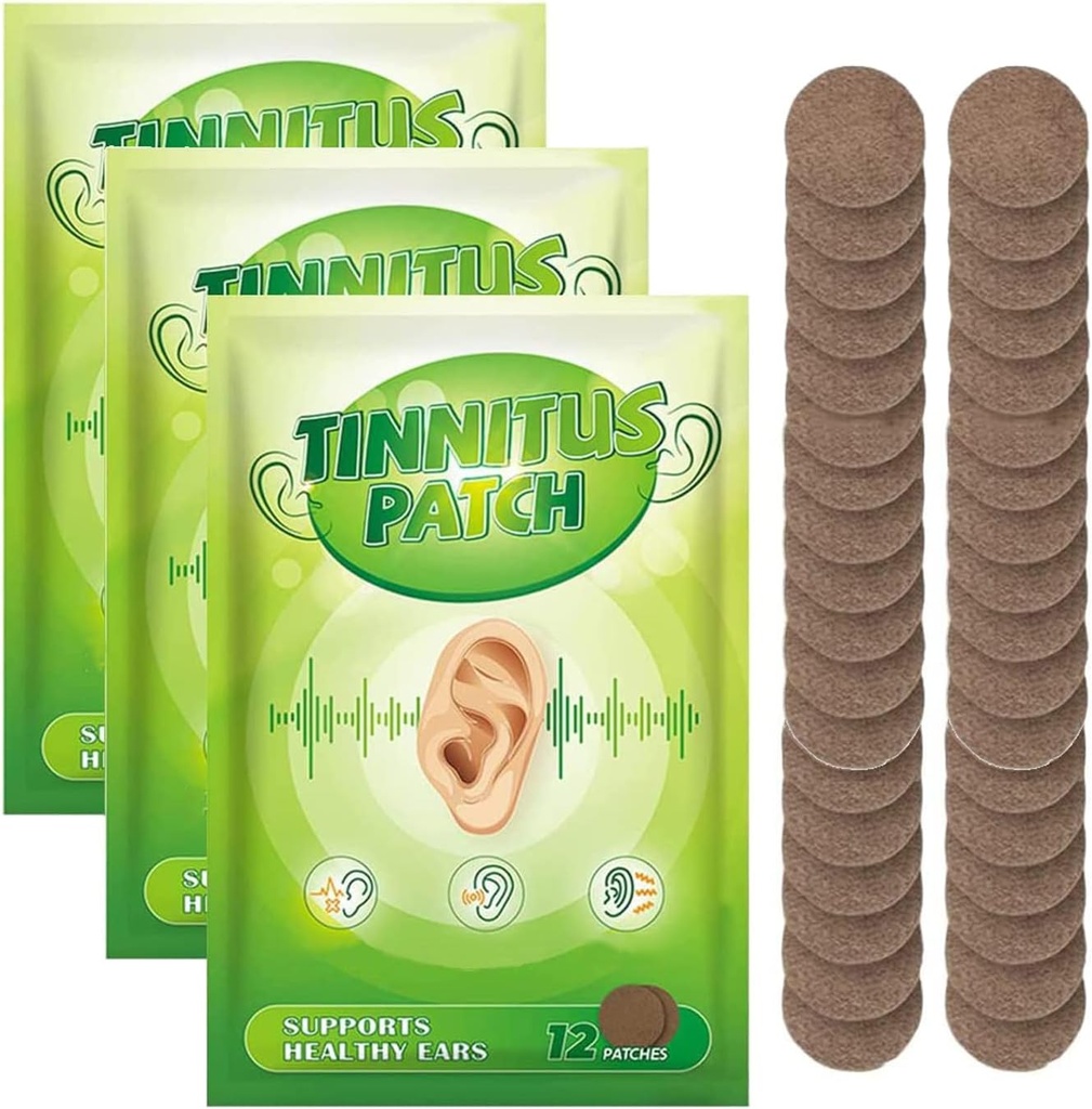 36pcs Tinīts ausu patch, dabas Formula ausu patches, ausu aprūpe