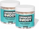 Dzeramais Buddy (2iepakojums, pēcdzeršanas palīglīdzeklis ar DHM, piparmētru bumbieru, L-cistīna un L-teanīna, piena dadži, B-vitamīni, ingvers