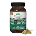 ORGANIC INDIA Tulsi Svētās Baziliks Kapsulas - Svētais Baziliks Ekstrakts - Svētās Baziliks Lapas Papildinājums, Augu Papildinājums, Imūns Atbalsts, Stress Relief, Vegan, Bezglutēna, Kosher, Organic, Non-GMO - 90 Kapsulas