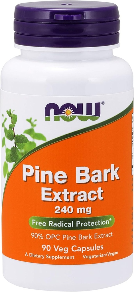 NOW Foods Pine Bark ekstrakts 240 mg - 90 Veg kapsulas