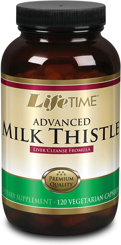 LIFETIME piena dadzis Blend Aknas tīrīt formulu , ar Dandelion Saknes un Turmeric (120 CT)