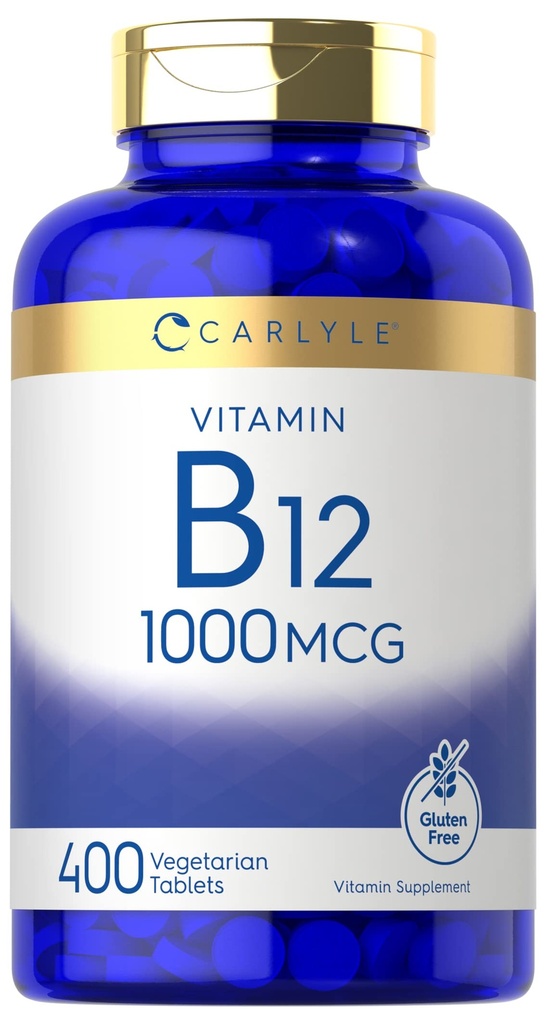 Carlyle vitamīns B12 1000 mcg 