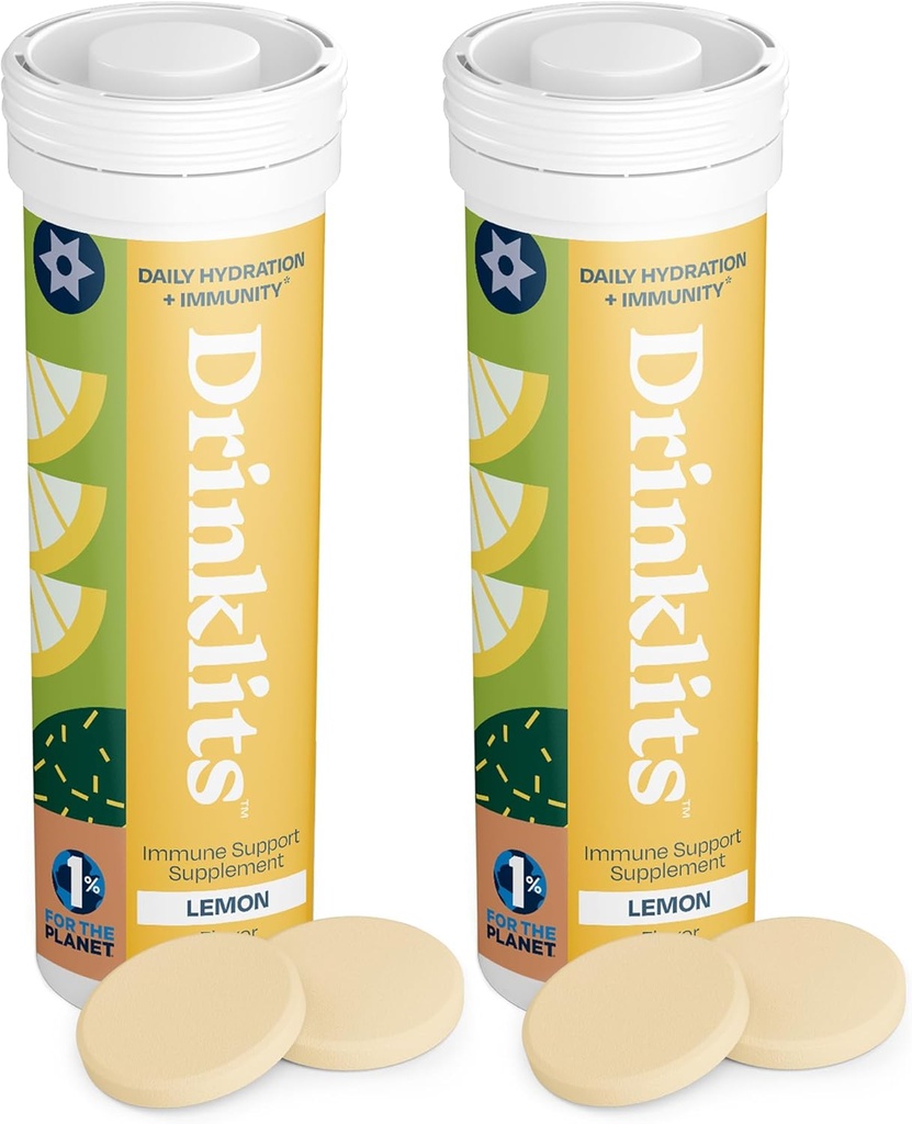 Dzeramais citrons Imūnās atbalsta tabletes (2) TŪBIŅAS KUNKS  