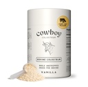 Cowboy Jaunpiens Pulveris - Govju Jaunpiens Pulveris sievietēm un vīriešiem - Pirmā diena Slaukšanas vesels Jaunpiens - Zāles kausēts jaunpiens Papildinājums Gut Health, Immunity, āda un mati (Vanilla 40 Kalpo)