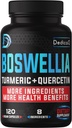 Boswellia Serrata - Blended Turmeric, Quercetin, Citrus, Ginger, White Willow, Alfalfa - Atbalsts Cartilage, Imūnās un ķermeņa veselība - 120 kapsulas
